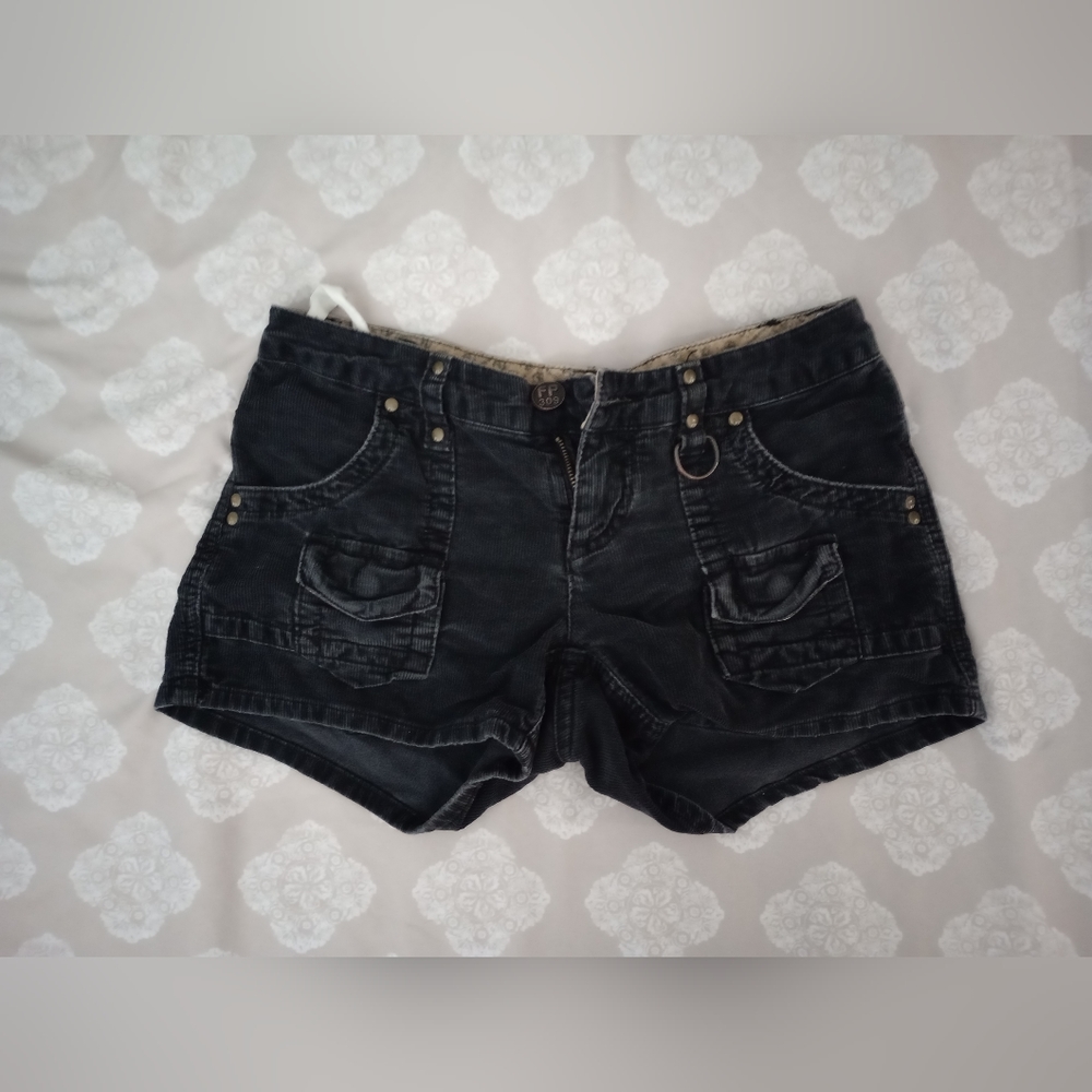 Free people Corduroy mini shorts